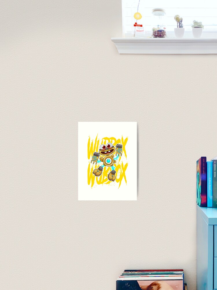 Wubbox My Singing Monsters Art Board Print for Sale by DrawForFunYt