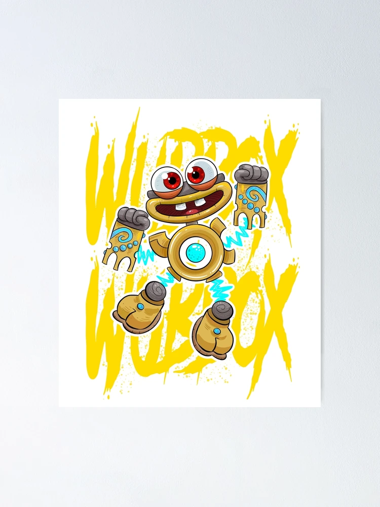 My singing monsters wubbox  Poster for Sale by EASY Aadia