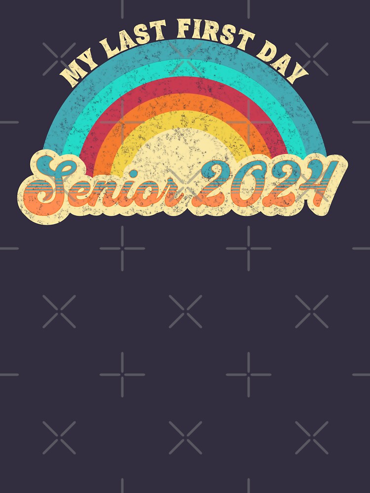 Senior 2024 Class Of 2024 Back To School 2024 Vintage Shirt for