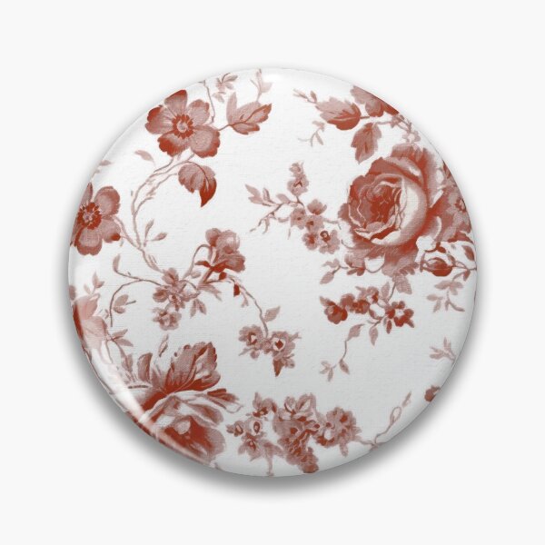 Item preview, Chinoiserie,toile,floral toile,roses,vintage art designed and sold by MariaMarinova.