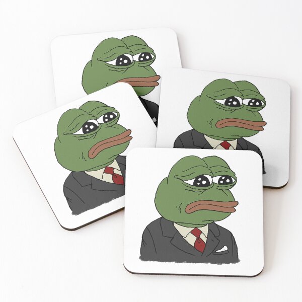 Item preview, sad pepe in suit designed and sold by therustyart.