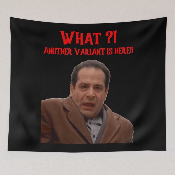 Item preview, MONK: what ?! Another variant of corona virus is here! designed and sold by SimeonHerring.