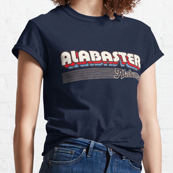 Alabaster Alabama Retro T-Shirts for Sale