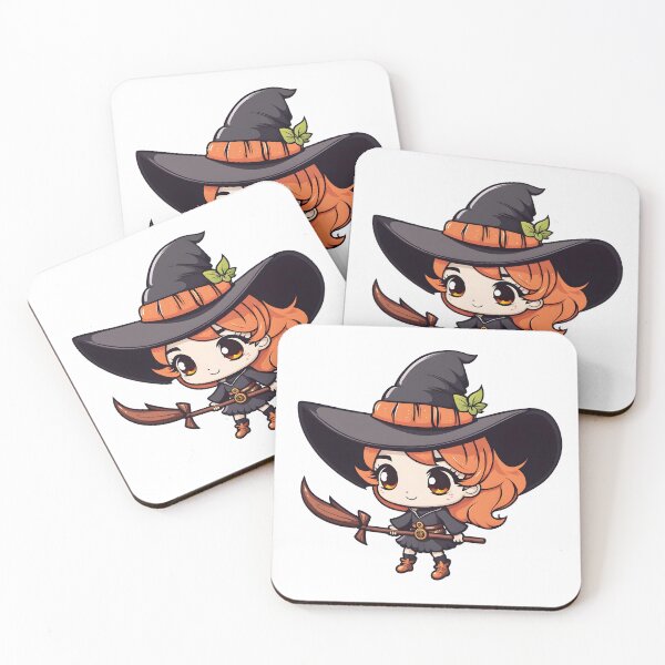 Item preview, Cute Halloween Witch designed and sold by RandomJunction.