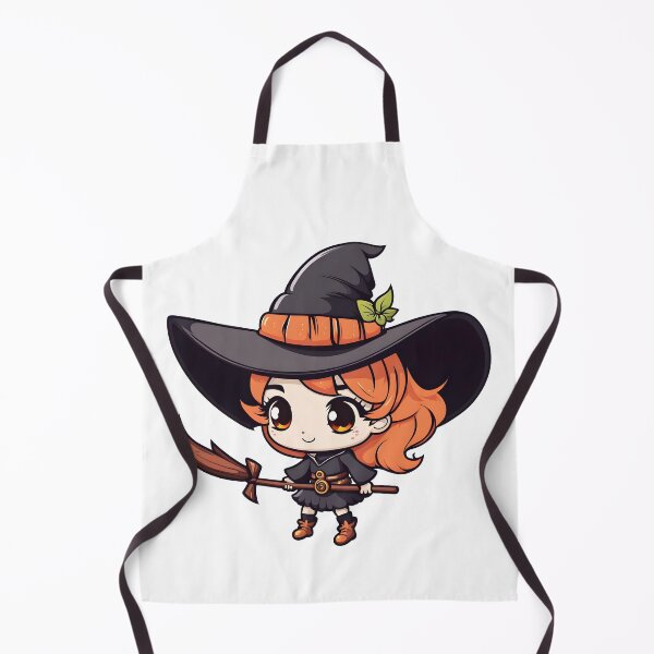 Item preview, Cute Halloween Witch designed and sold by RandomJunction.