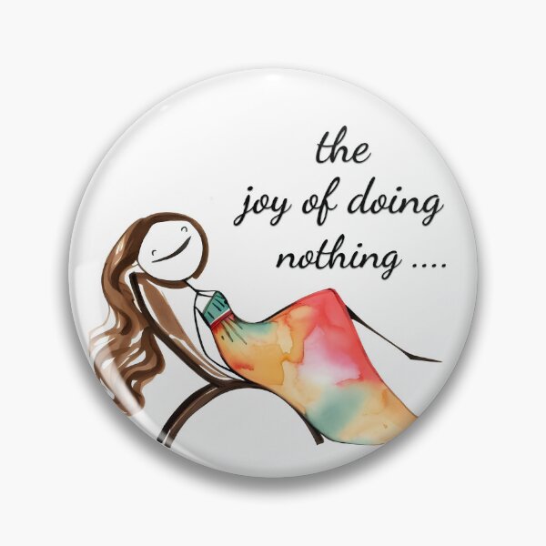 Item preview, joy of doing nothing designed and sold by violethue.