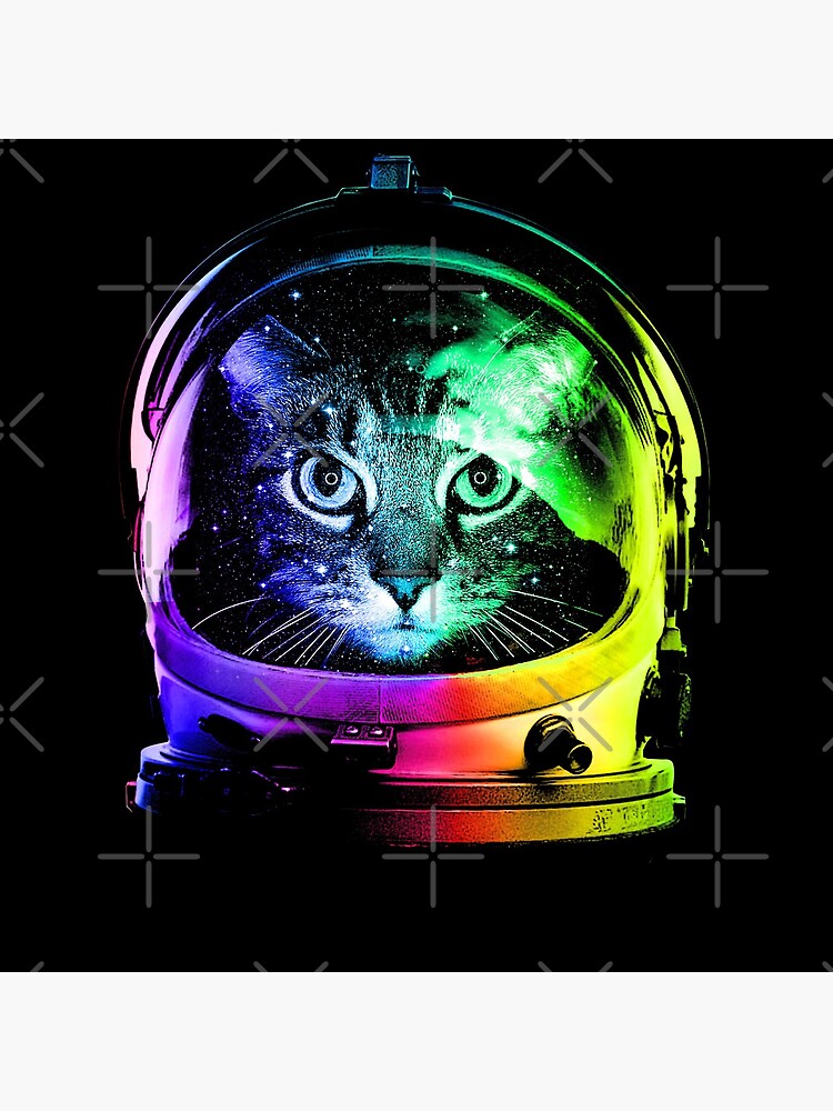 Astronaut Cat by clingcling