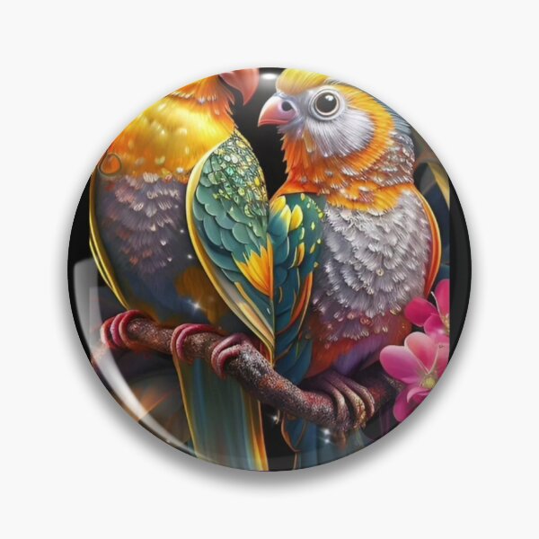 Item preview, Parrot couple Bird designed and sold by JayaNayak.
