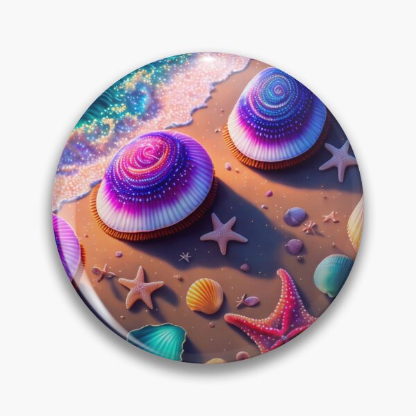 Item preview, Colorful seashells designed and sold by M-Y-A-R-T-.