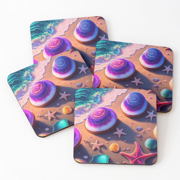 Item preview, Colorful seashells designed and sold by M-Y-A-R-T-.