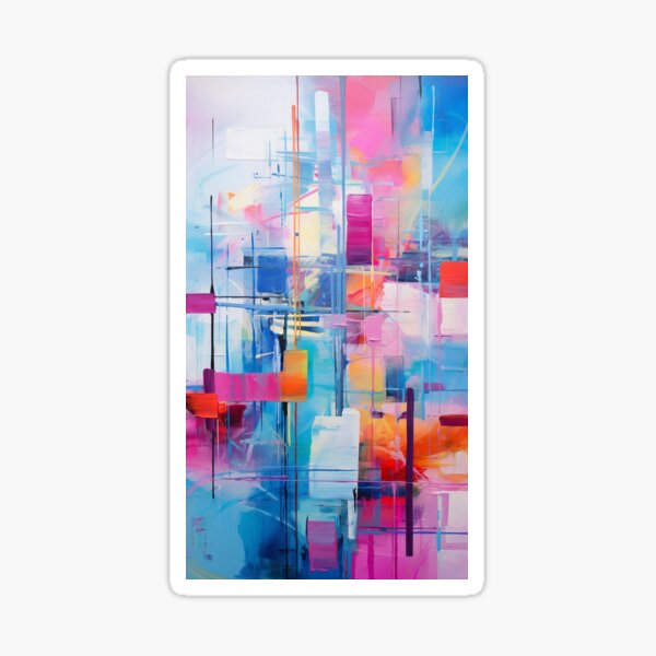 Item preview, Paint Abstract #2 designed and sold by bubblyrainbow.