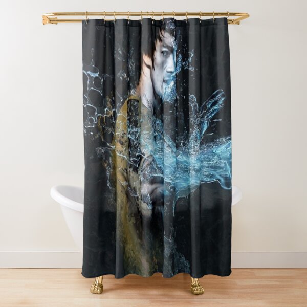 Bruce Lee high quality Shower Curtain | Kung Fu | Martial Arts | Warrior Gift | Hero | Bathroom | Home Art Decor | Gift