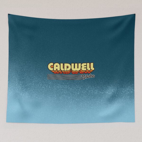 Artikelvorschau, Caldwell, Idaho Retro Streifen entworfen und verkauft von retroready.
