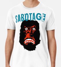 Camiseta premium para hombre Beastie Boys sabotaje camiseta