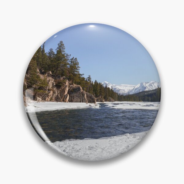 Item preview, Enchanted Winter's Embrace Bow River designed and sold by rawshutterbug.