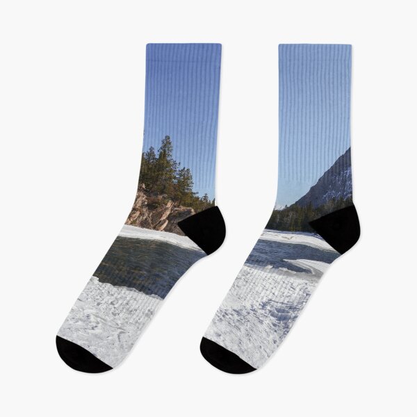 Item preview, Enchanted Winter's Embrace Bow River designed and sold by rawshutterbug.