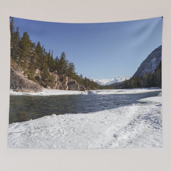 Item preview, Enchanted Winter's Embrace Bow River designed and sold by rawshutterbug.
