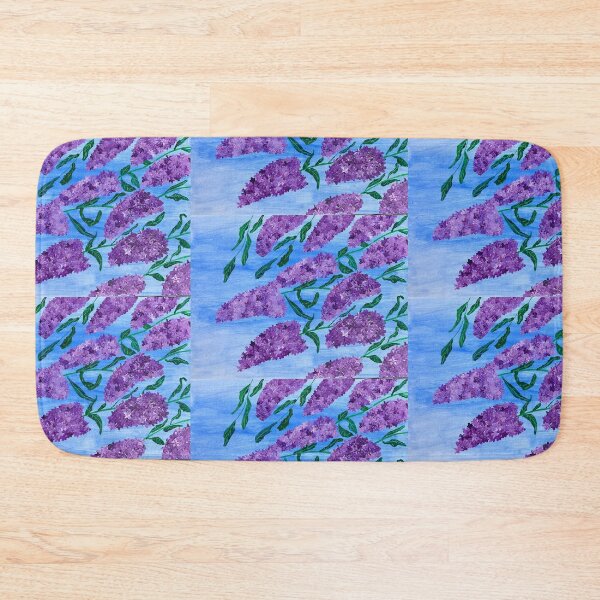 Item preview, Purple Buddleia Flowers designed and sold by Ruth Breen Artwork .