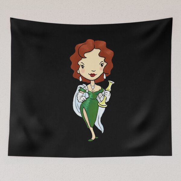 Item preview, ITS A CLUE! Was it Ms. Scarlet with the CANDLESTICK  designed and sold by DAVIDOATRIGHT.