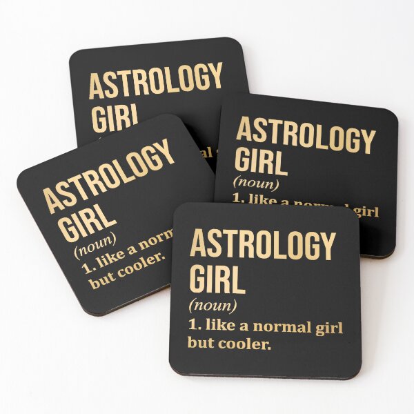Item preview, Astrology Girl Definition in Gold designed and sold by XCIV.