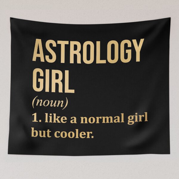Item preview, Astrology Girl Definition in Gold designed and sold by XCIV.