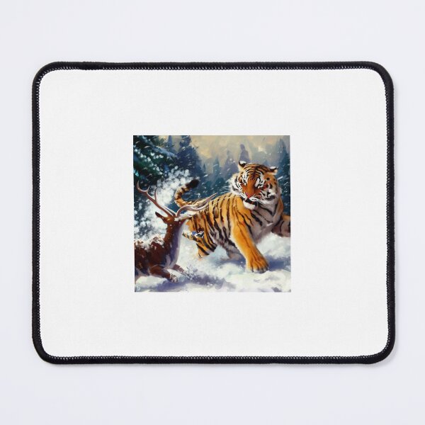Item preview, Tiger hunting Antelope designed and sold by MidasTinge.