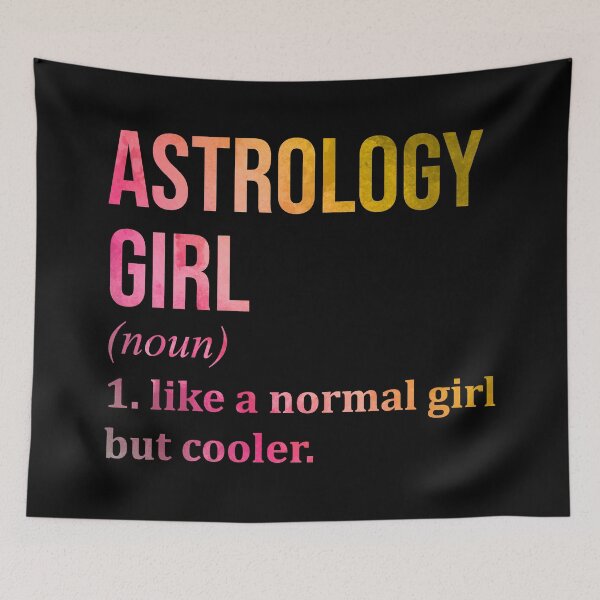 Item preview, Astrology Girl Definition in Watercolor designed and sold by XCIV.