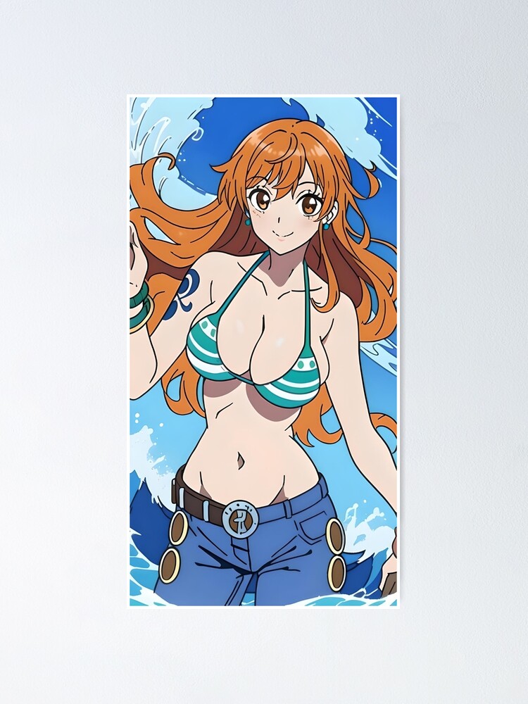 One Piece Nami Swimsuit Waves Phone Case