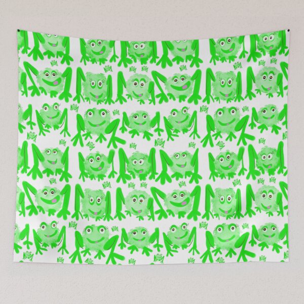 Item preview, Frog frenzy designed and sold by ookaiyah.