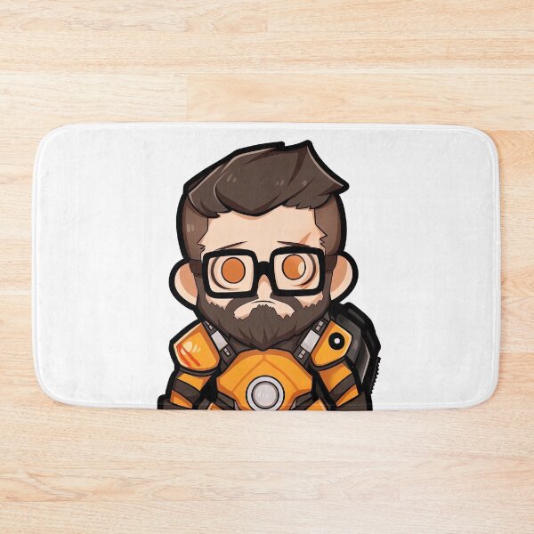 Item preview, Gordon Freeman - Half Life - Chibi  designed and sold by Splatter-arts.