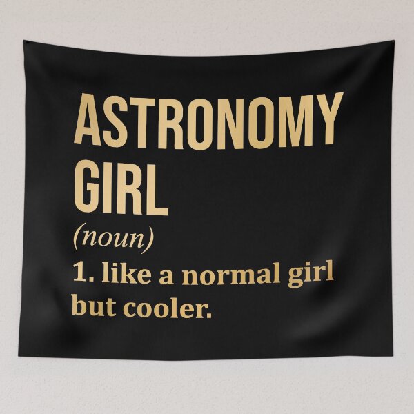 Item preview, Astronomy Girl Definition in Gold designed and sold by XCIV.