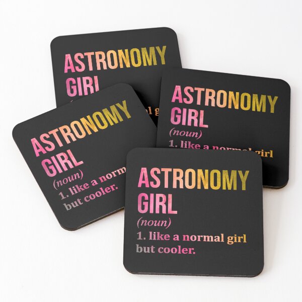 Item preview, Astronomy Girl Definition in Watercolor designed and sold by XCIV.