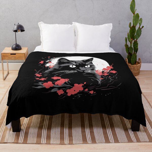 Aperçu de l'œuvre Cottagecore Goth Kawaii Anime Cat Gifts Men Girls Womens Cat créée et vendue par KsuAnn.