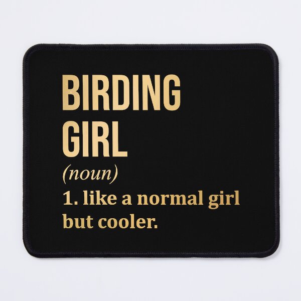 Item preview, Birding Girl Definition in Gold designed and sold by XCIV.