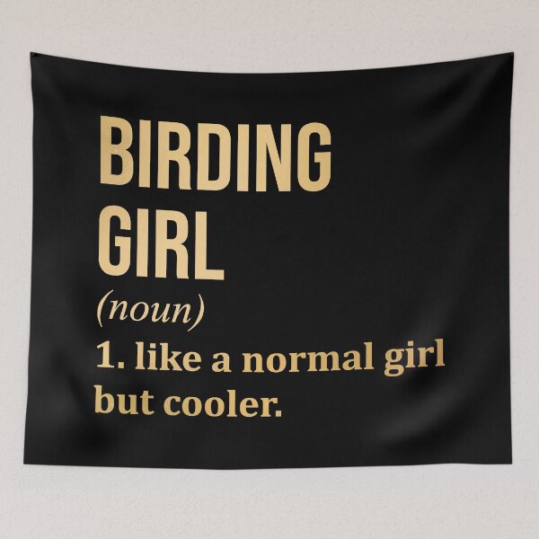 Item preview, Birding Girl Definition in Gold designed and sold by XCIV.
