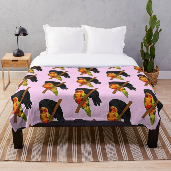 Item preview, Opposites Attract - Crow And Conure designed and sold by VaguelyOriginal.