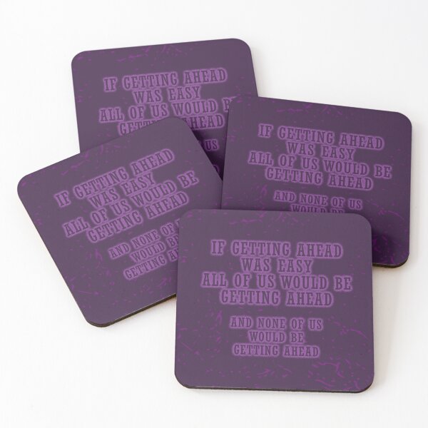 Item preview, Getting Ahead - Purple designed and sold by Fanarchist.
