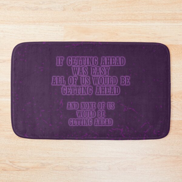 Item preview, Getting Ahead - Purple designed and sold by Fanarchist.