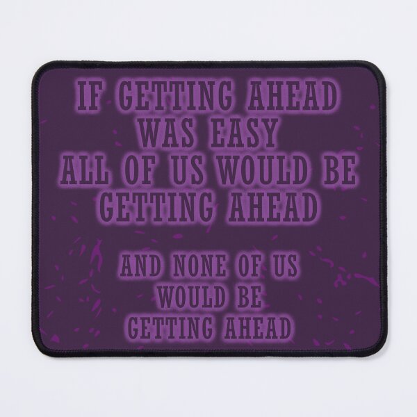 Item preview, Getting Ahead - Purple designed and sold by Fanarchist.