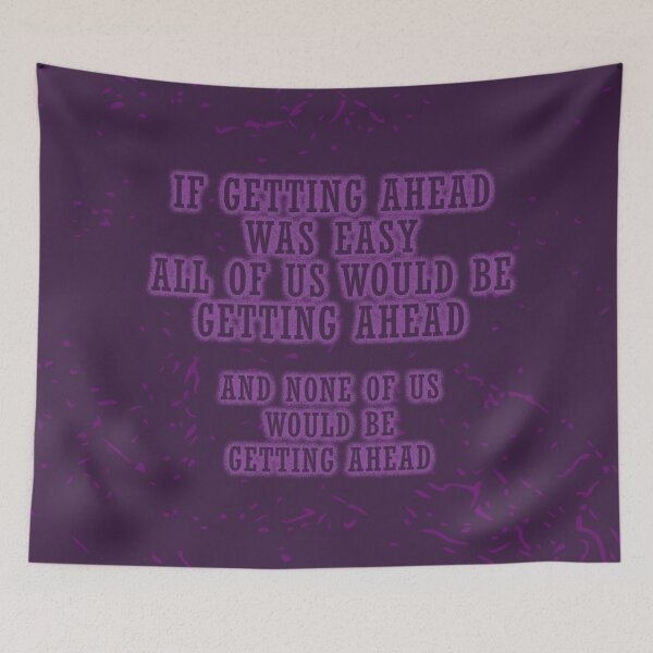 Item preview, Getting Ahead - Purple designed and sold by Fanarchist.