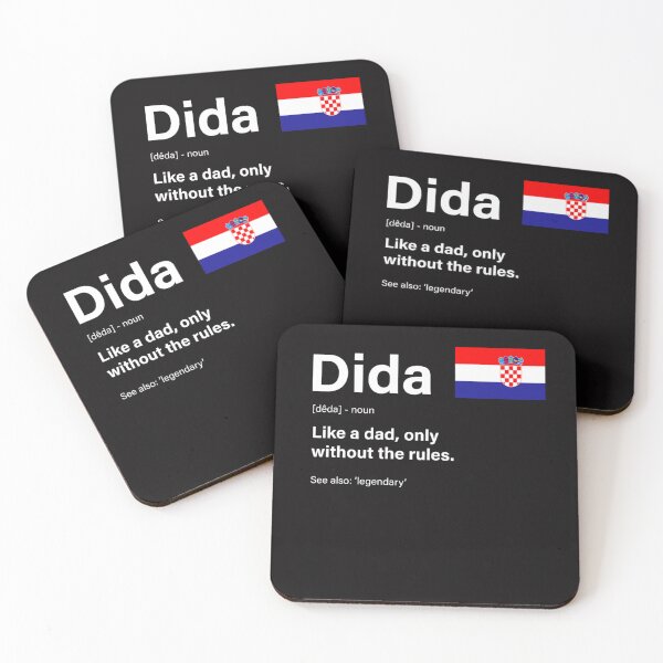 Item preview, Definition Of Dida  Croatian Fathers Day Gift  designed and sold by MariaBurris.