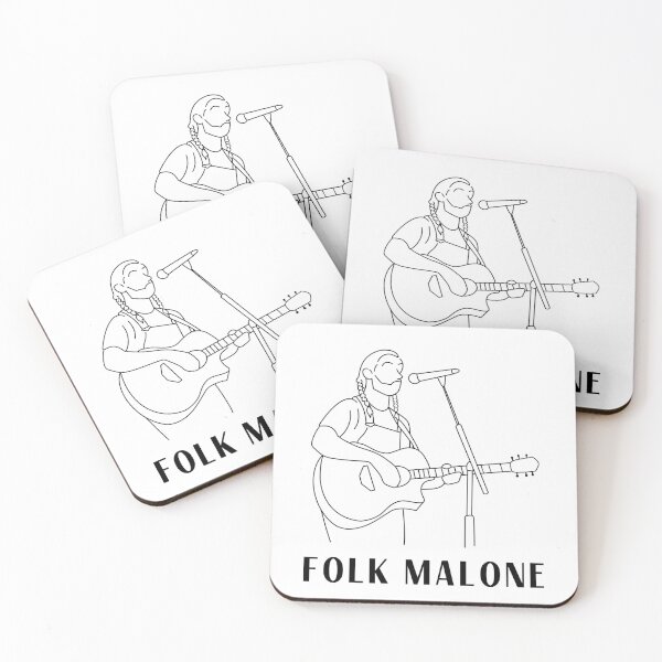 Item preview, Folk Malone Sticker designed and sold by Katie  Regan.