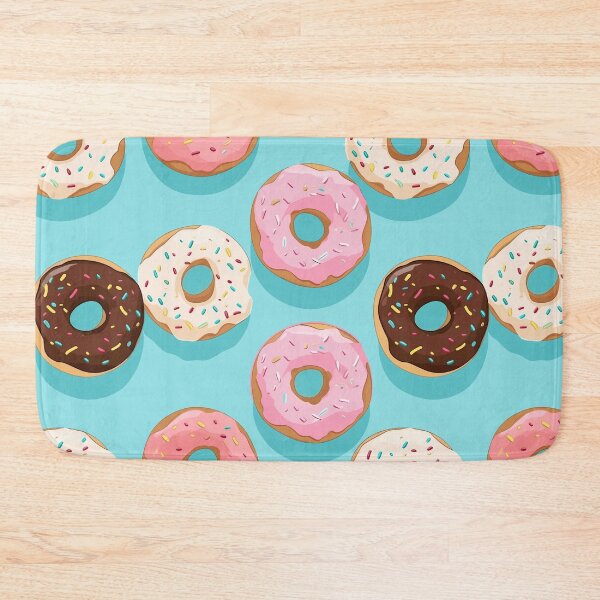 Item preview, Donut Pattern - Cute Donuts designed and sold by TheHellSong.