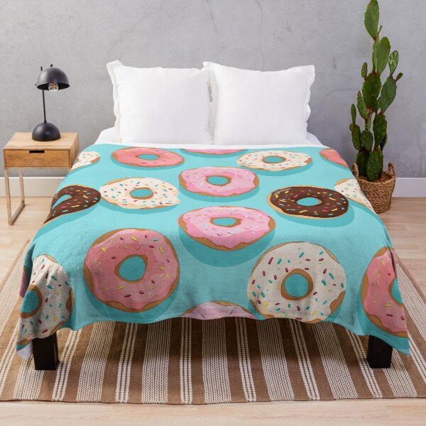 Item preview, Donut Pattern - Cute Donuts designed and sold by TheHellSong.