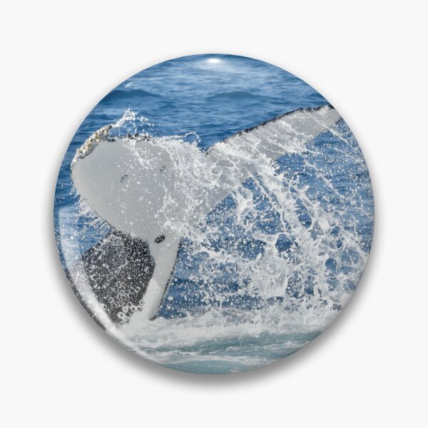 Item preview, Whale watching tail splash spray in Hervey Bay  designed and sold by Mark Grimsley.