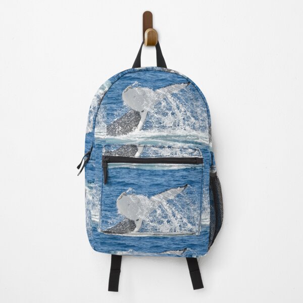 Item preview, Whale watching tail splash spray in Hervey Bay designed and sold by Mark Grimsley.