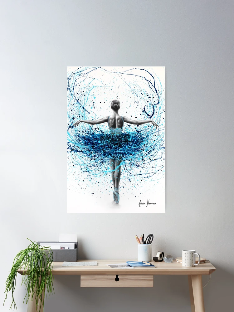 Whimsical Water Dance  Art Board Print for Sale by Ashvin Harrison