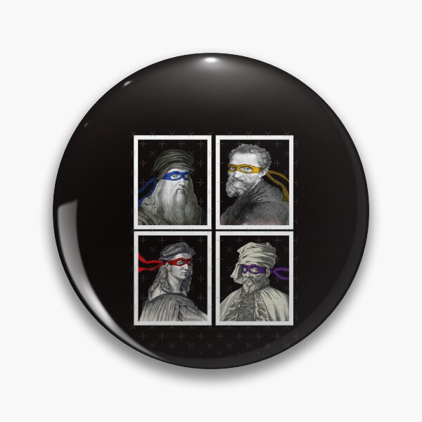 Item preview, Ninja Artists Leonardo Donatello Raphael Michelangelo Parody Renaissance TMNTeonardo Donatello Rapha designed and sold by AUTBLANTON.