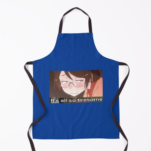 Item preview, Tsubasa Hanekawa Monogatari Tiresome Anime Meme designed and sold by travon-hoag.
