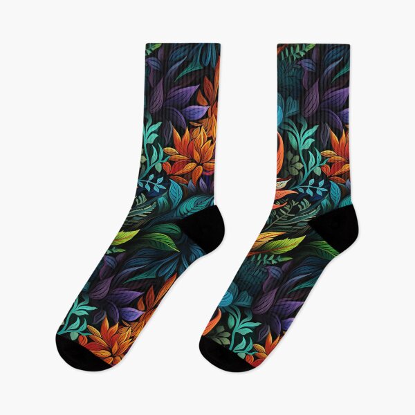 Item preview, Rainbow Oasis: Dazzling Colorful Tropical Flowers designed and sold by NikkofTime.